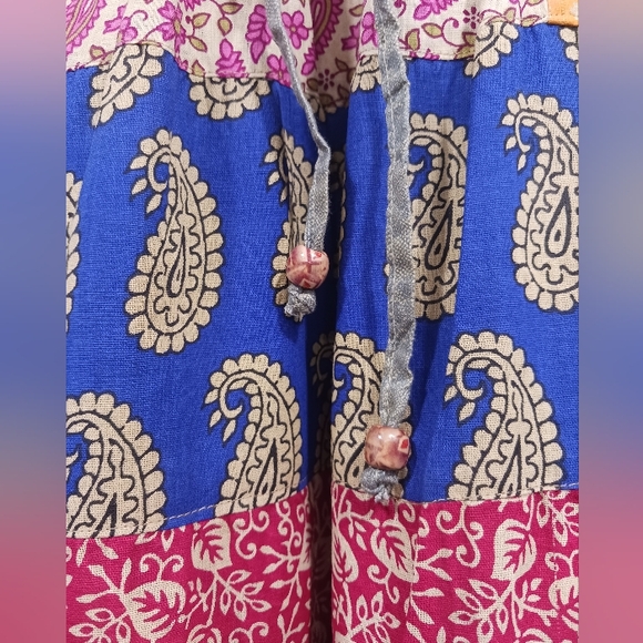 Bohemianian Hippie Patchwork Maxi Skirt - Picture 4 of 6